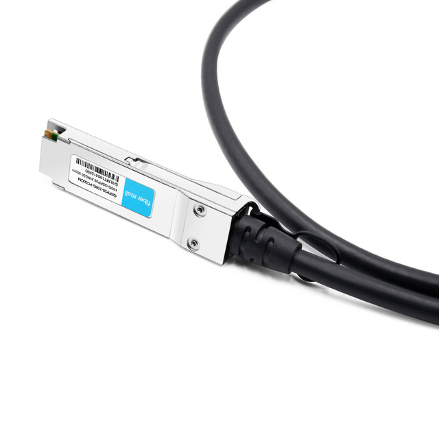 100G QSFP28 To QSFP28 Passive Twinax Copper Cable 0 5m FiberMall