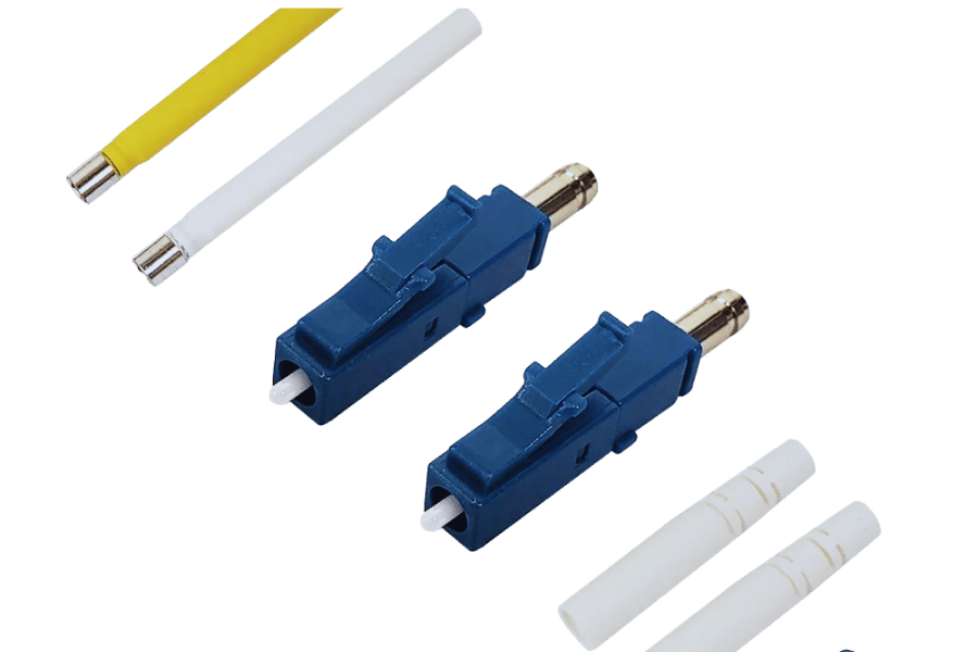 How do you install and maintain duplex LC connectors?