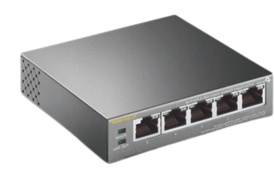 How do you use an uplink port on a network switch?