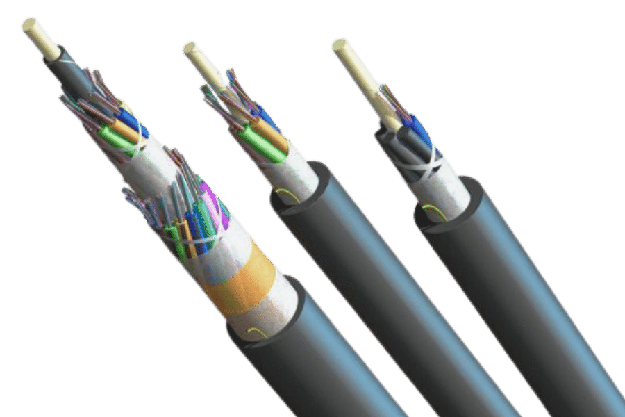 ¿Cuáles son los diferentes tipos de cables de fibra óptica?