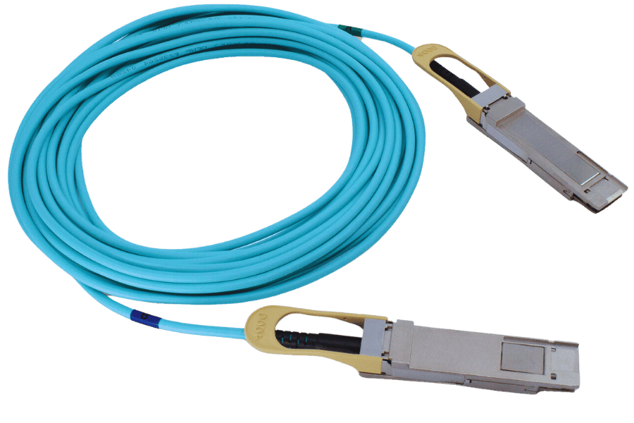 How Does a QSFP-DD to QSFP-DD Active Optical Cable Work?