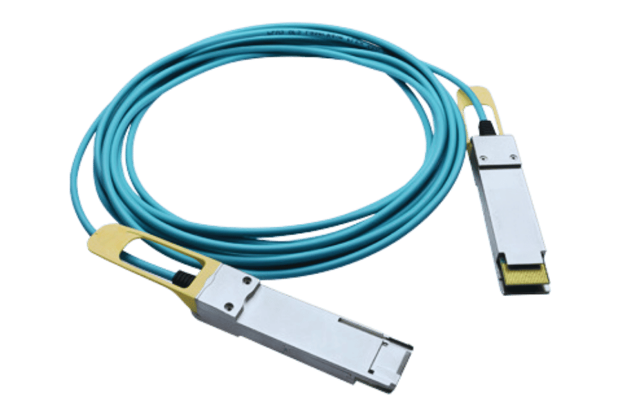 How do you implement QSFP-DD AOC in a data center?