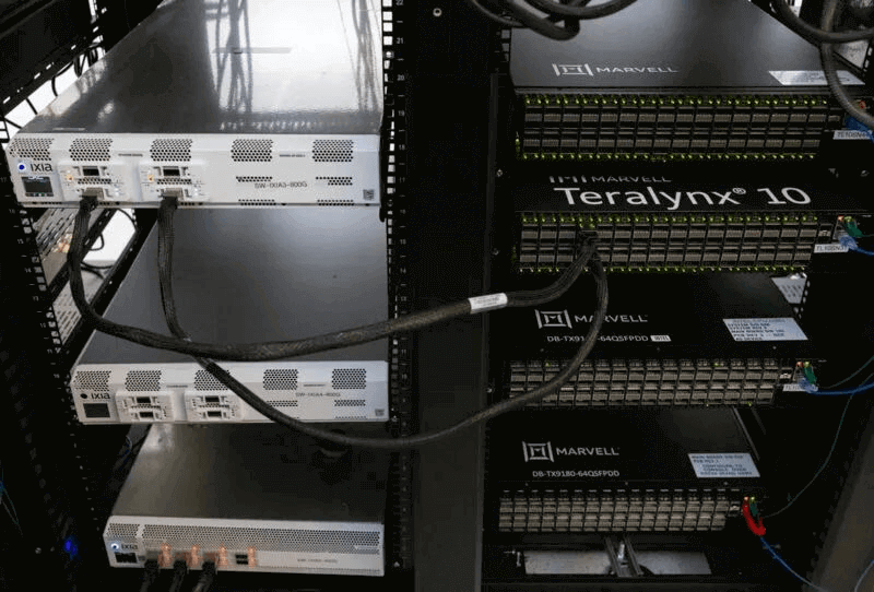 Keysight Ixia AresONE 800GbE test box.