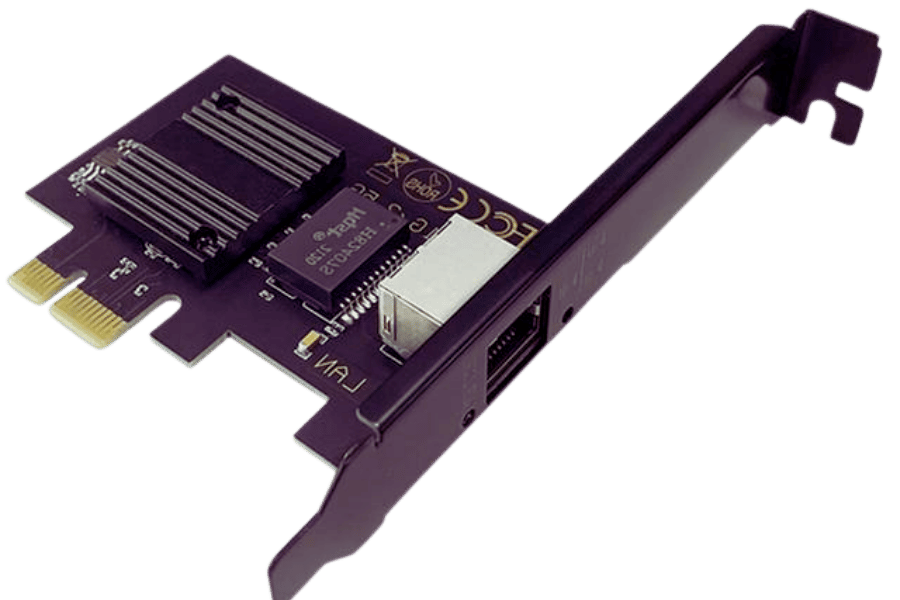 How to Install a 2.5G PCIe Network Card