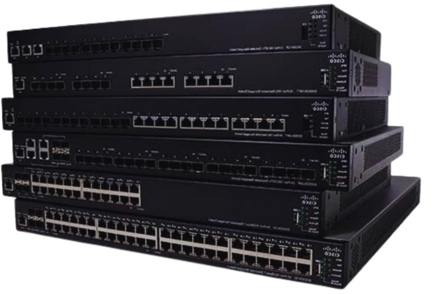 What are the different types of network switches available?