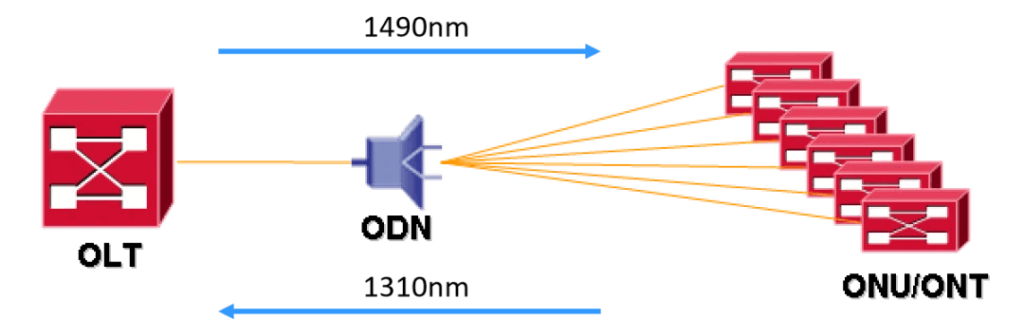 Defined by the Optical Distribution Network