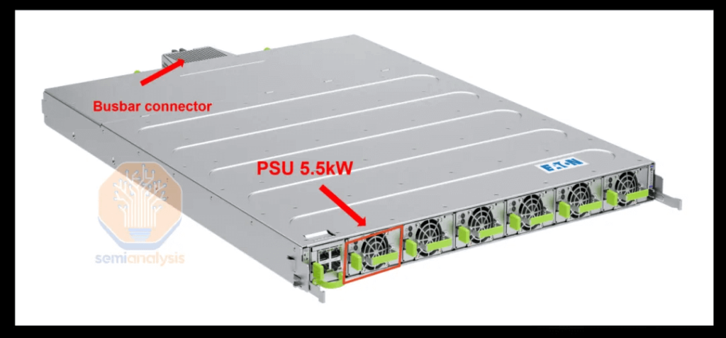 The system has an overall rated power consumption of 120KW.