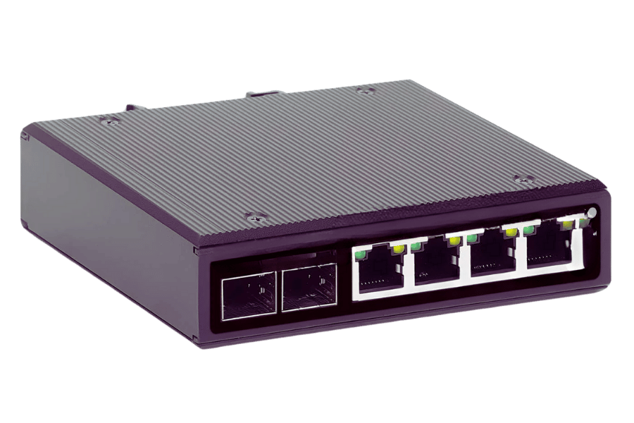 What are the Key Features of a 4-port Switch?