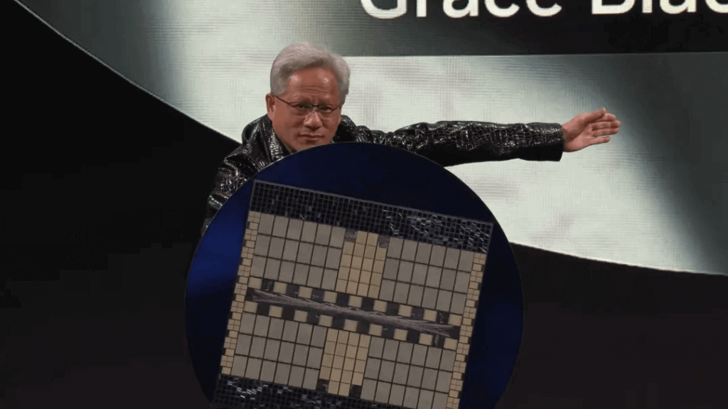 Huang also showcased the new data center super chip