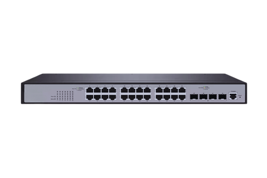 How do core switches differ from distribution and access switches?