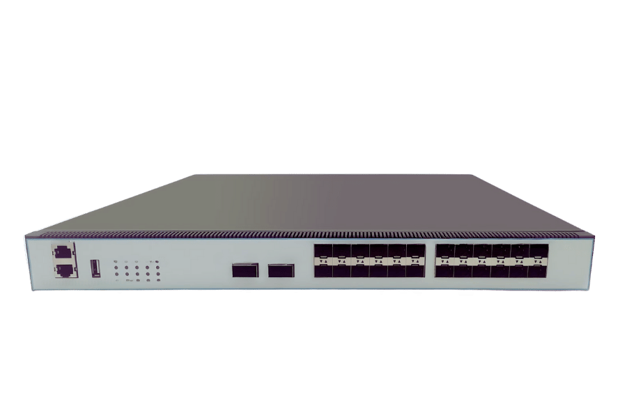 How do core switches work alongside routers in a network architecture?