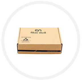 Duplex OM3 50/125 LC-FC Multimode Fiber Optic Cable 7m | FiberMall