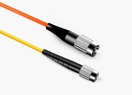 Duplex OM3 50/125 LC-FC Multimode Fiber Optic Cable 7m | FiberMall