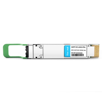 HPE Aruba R9J30A متوافق مع 400G QSFP-DD FR4 PAM4 CWDM4 2km LC SMF FEC وحدة الإرسال والاستقبال الضوئية