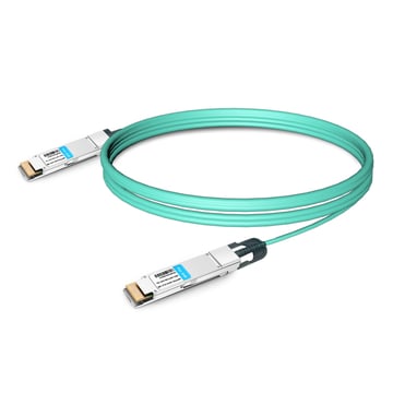 Ruijie Networks 400G-QDD-AOC5M Compatible 5m (16ft) 400G QSFP-DD to QSFP-DD Active Optical Cable