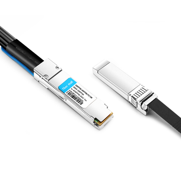 Arista Networks C-Q200-4S50-1M Compatible 1m (3ft) 200G QSFP56 to Four 50G SFP56 PAM4 Passive Copper Direct Attach Breakout Cable