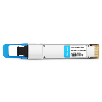 Dell Q56DD-400G-LDR4 Compatible 400G QSFP-DD PLR4 PAM4 1310nm 10km MTP/MPO-12 SMF FEC Módulo transceptor óptico