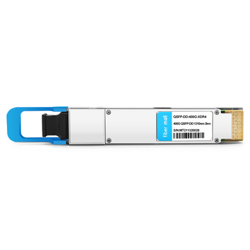 وحدة الإرسال والاستقبال الضوئية HPE Aruba R9B42A المتوافقة مع 400G QSFP-DD XDR4 PAM4 1310nm 2km MTP/MPO-12 SMF FEC