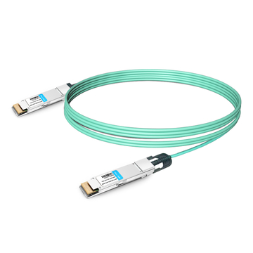 Ruijie Networks 400G-QDD-AOC50M Compatible 50m (164ft) 400G QSFP-DD to QSFP-DD Active Optical Cable