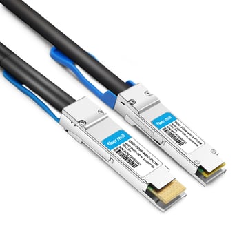 Cisco QDD-2Q200-CU3M Compatible 3m (10ft) 400G QSFP-DD to 2x200G QSFP56 PAM4 Passive Breakout Direct Attach Copper Cable