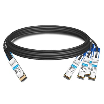 Juniper QDD-4X100G-1M 400GbE DAC Splitter Cable 1m