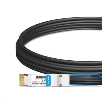 Arista Networks CAB-D-4Q-400G-1M Совместимый 1-метровый (3 футов) 400G QSFP-DD до 4x100G QSFP56 PAM4 пассивный медный кабель с прямым подключением