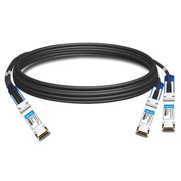 H3C QSFP56-200G-2QSFP56-100G-DAC-1m 200G Breakout DAC | FiberMall