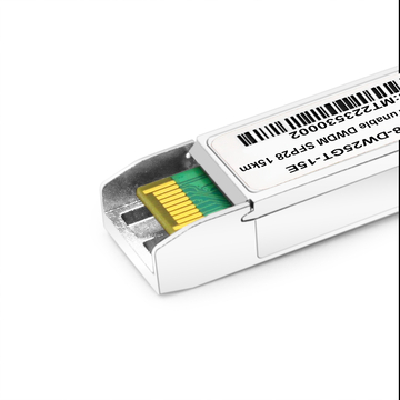 Juniper Compatible 25G Tunable DWDM SFP28 C-band 48 channels 15km Optical Transceiver Module