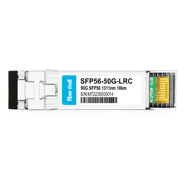 Módulo transceptor óptico DDM dúplex LC SMF 50km DDM compatible con Cisco SFP-50G-LR-S 56G SFP1311 LR 4nm PAM10