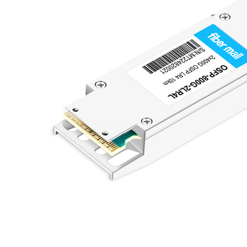 Módulo transceptor óptico SMF compatível com Juniper OSFP-2X400G-LR4-P 2x400G LR4 PAM4 CWDM4 Dual duplex LC 10km SMF