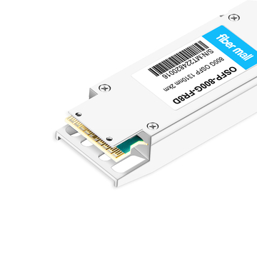 Dell O112-800G-2EDR4 Compatible OSFP 8x100G FR PAM4 1310nm Dual MPO-12 2km SMF Optical Transceiver Module