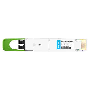 Módulo transceptor óptico H3C QSFPDD800-800G-2FR4-WDM1300-DLC compatível com QSFP-DD 2x400G FR4 PAM4 CWDM4 2km DOM Dual duplex LC SMF