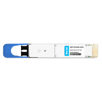 Juniper QDD-2X400G-LR4-P Compatible QSFP-DD 2x400G LR4 PAM4 CWDM4 10km Módulo transceptor óptico LC SMF FEC dúplex dual