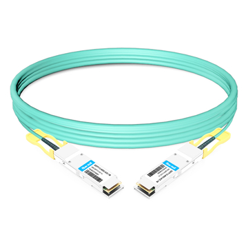 400G QSFP112 to QSFP112 Active Optical Cable 1m | FiberMall