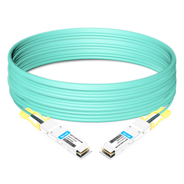 400G QSFP112 to QSFP112 Active Optical Cable 60m | FiberMall