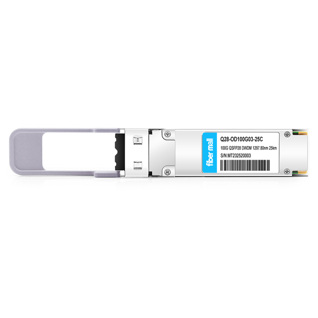 100G QSFP28 O-band DWDM Single Wave C03 1297.80nm 25km | FiberMall