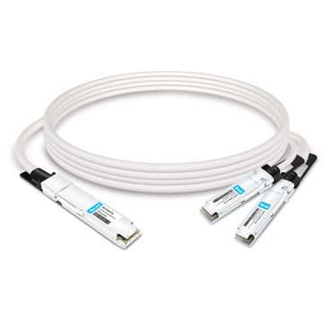 Arista Networks CAB-O-2Q-400G-1M Compatible 1m (3ft) 400G OSFP to 2x200G QSFP56 Passive Breakout Direct Attach Cable