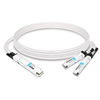 Arista Networks CAB-O-2Q-400G-2M Compatible 2m (7ft) 400G OSFP to 2x200G QSFP56 Passive Breakout Direct Attach Cable