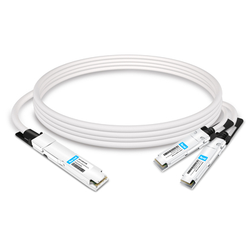 Arista Networks CAB-O-2Q-400G-2M Compatible 2m (7ft) 400G OSFP to 2x200G QSFP56 Passive Breakout Direct Attach Cable