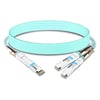 H3C QSFPDD-400G-2QSFP56-200G-AOC-5m Compatible 5m (16ft) 400G QSFP-DD to 2x200G QSFP56 Breakout Active Optical Cable