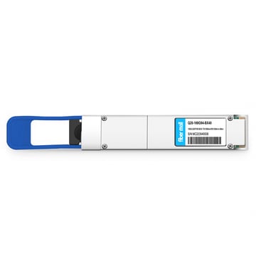 Mikrotik Compatible 100G QSFP28 BIDI TX1309nm/RX1304nm Single Lambda LC SMF 40km PAM4 DDM Optical Transceiver Module