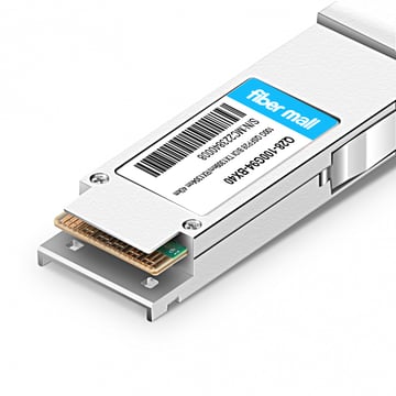 Mikrotik Compatible 100G QSFP28 BIDI TX1309nm/RX1304nm Single Lambda LC SMF 40km PAM4 DDM Optical Transceiver Module