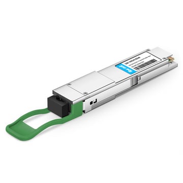 Mikrotik Compatible 100G QSFP28 BIDI TX1304nm/RX1309nm Single Lambda LC SMF 40km PAM4 DDM Optical Transceiver Module