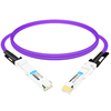 QDD-OSFP-FLT-AEC1M 1m (3ft) 400G QSFP-DD to OSFP Flat Top PAM4 Active Electrical Copper Cable