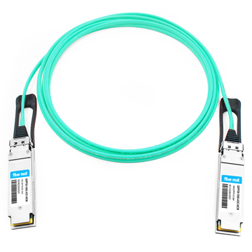 100G QSFP28 to QSFP28 Active Optical Cable OM3 50cm | FiberMall