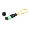 12 Fibers MPO APC Female OS2 9/125 Single Mode Fiber Loopback Cable