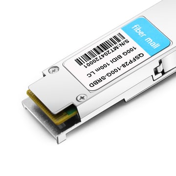 Huawei QSFP28-100G-BIDI Compatible Dual Rate 40G/100G QSFP28 BIDI 850nm & 900nm 100m LC MMF DDM Optical Transceiver