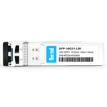 DELL 407-BBZV Compatible 10G SFP+ LR 1310nm 10km LC SMF DDM Industrial High Temperature Transceiver Module