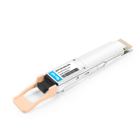 QSFP-DD-400G-SR4 QSFP-DD 400G SR4 PAM4 850nm 100m MTP/MPO-12 OM4 FEC 光トランシーバ モジュール