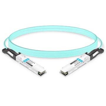 Arista Networks AOC-Q-Q-40G-5M Compatible 5m (16ft) 40G QSFP+ to QSFP+ Active Optical Cable